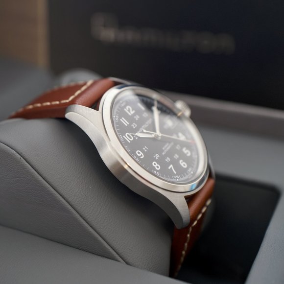 Hamilton Khaki Field Automatic Watch + new Strap - Picture 4 of 11